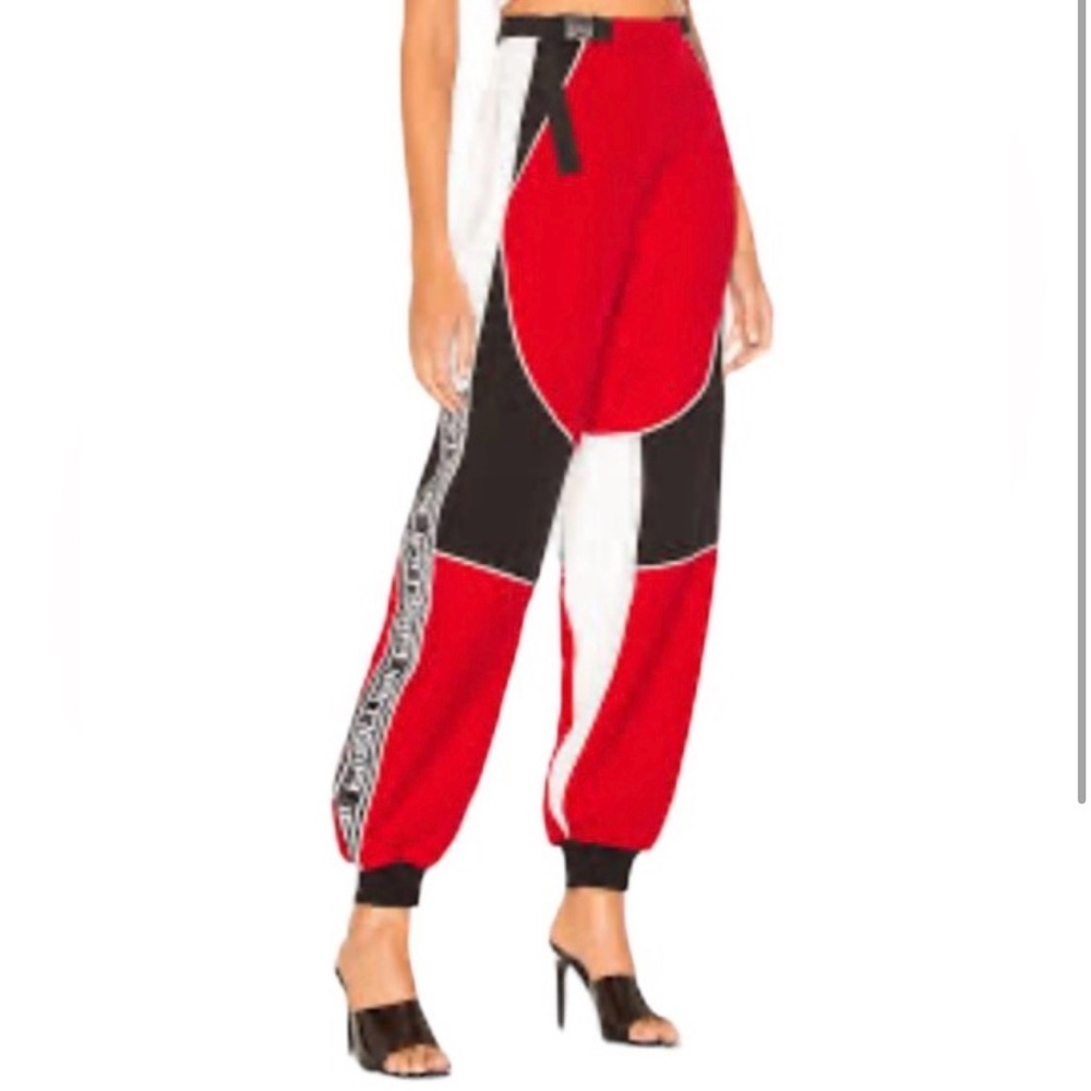 I.AM.GIA Electra Pants Motocross Baggy Loose Fit Red Bold Street Size XS Women's